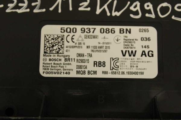 BOITIER COMPLET VW TOURAN 9/2015+ 1.6TDI (CODE MOTEUR DGD ) - Vue 3